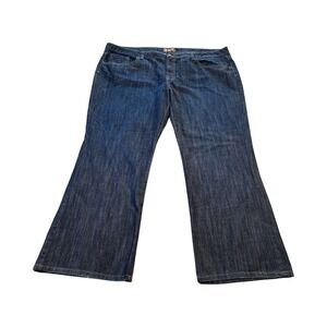 Bitten Sarah Jessica Parker Dark Wash Denim Flare Leg Jeans 22S‎
